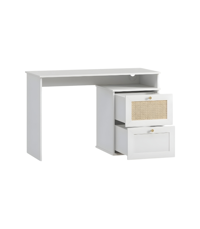 Bàn Làm Việc Alvis Trắng - 1