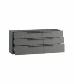 Tủ ngăn kéo Kimball Xám chì-3 - Ảnh 6