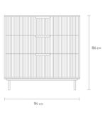 Tủ Ngăn Kéo Levante Trắng - 1 - Ảnh 10