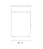 Bàn Làm Việc Alvis Trắng - 1 - Ảnh 8