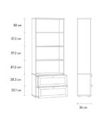 Kệ Trang Trí Alvis - 2 Trắng - Ảnh 8