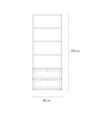 Kệ Trang Trí Alvis - 2 Trắng - Ảnh 9