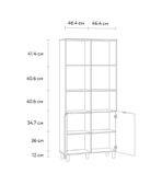 Kệ Trang Trí Tedjons Leaf - 2 Cà Phê Sữa - Ảnh 10