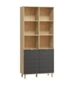 Kệ Trang Trí Tedjons Leaf - 2 Xám Chì