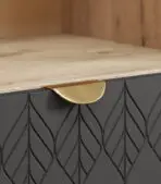 Kệ Trang Trí Tedjons Leaf - 2 Xám Chì - Ảnh 5