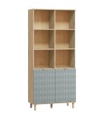 Kệ Trang Trí Tedjons Leaf - 2 Xanh Dương Nhạt