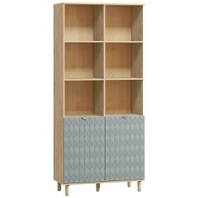 Kệ Trang Trí Tedjons Leaf - 2 Xanh Dương Nhạt