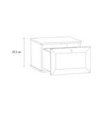 Tủ Đầu Giường Alvis - 1 Trắng - Ảnh 8