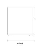 Tủ Đầu Giường Alvis - 2 Trắng - Ảnh 2