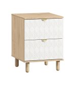 Tủ Đầu Giường Tedjons Leaf - 1 Trắng