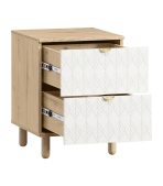 Tủ Đầu Giường Tedjons Leaf - 1 Trắng - Ảnh 4