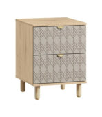 Tủ Đầu Giường Tedjons Leaf - 1 Cà Phê Sữa