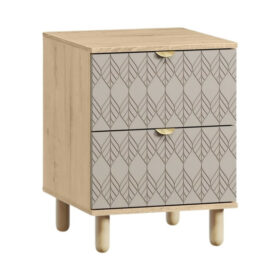 Tủ Đầu Giường Tedjons Leaf - 1 Cà Phê Sữa