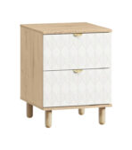 Tủ Đầu Giường Tedjons Leaf - 1 Trắng