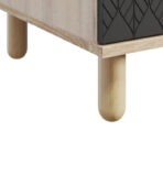 Tủ Đầu Giường Tedjons Leaf - 1 Xám Chì - Ảnh 5