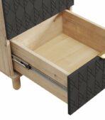 Tủ Đầu Giường Tedjons Leaf - 1 Xám Chì - Ảnh 6