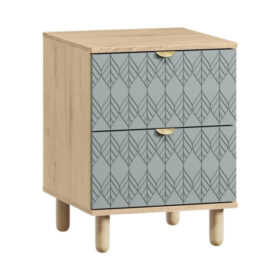 Tủ Đầu Giường Tedjons Leaf - 1 Xanh Dương Nhạt