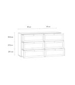 Tủ Ngăn Kéo Alvis - 1.1 Trắng - Ảnh 9