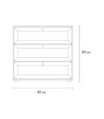 Tủ Ngăn Kéo Alvis - 2 Trắng - Ảnh 9