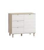 Tủ Ngăn Kéo Tedjons Leaf - 1 Trắng