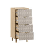 Tủ Ngăn Kéo Tedjons Leaf - 1.1 Cà Phê Sữa - Ảnh 2