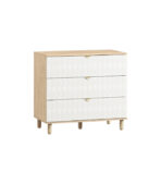 Tủ Ngăn Kéo Tedjons Leaf - 3 Trắng