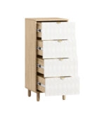 Tủ Ngăn Kéo Tedjons Leaf - 1.1 Trắng - Ảnh 2