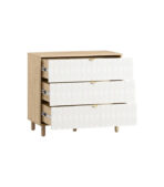 Tủ Ngăn Kéo Tedjons Leaf - 3 Trắng - Ảnh 2