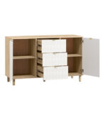 Tủ Ngăn Kéo Tedjons Leaf - 2 Trắng - Ảnh 2