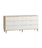 Tủ Ngăn Kéo Tedjons Leaf - 4 Trắng