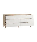 Tủ Ngăn Kéo Tedjons Leaf - 4 Trắng - Ảnh 2