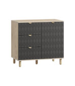 Tủ Ngăn Kéo Tedjons Leaf - 1 Xám Chì