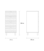 Tủ Ngăn Kéo Tedjons Leaf - 1.1 Xám Chì - Ảnh 10