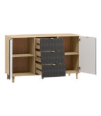 Tủ Ngăn Kéo Tedjons Leaf - 2 Xám Chì - Ảnh 2