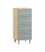 Tủ Ngăn Kéo Tedjons Leaf - 1.1 Xanh Dương Nhạt