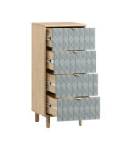 Tủ Ngăn Kéo Tedjons Leaf - 1.1 Xanh Dương Nhạt - Ảnh 2