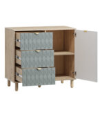 Tủ Ngăn Kéo Tedjons Leaf - 1 Xanh Dương Nhạt - Ảnh 2