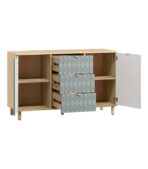 Tủ Ngăn Kéo Tedjons Leaf - 2 Xanh Dương Nhạt - Ảnh 2