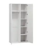 Tủ Quần Áo Alvis - 2 Trắng - Ảnh 2