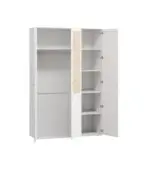 Tủ Quần Áo Alvis - 3 Trắng - Ảnh 2