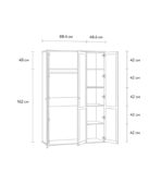 Tủ Quần Áo Alvis - 3 Trắng - Ảnh 7