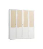 Tủ Quần Áo Alvis - 4 Trắng