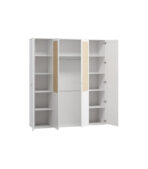 Tủ Quần Áo Alvis - 4 Trắng - Ảnh 2