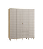 Tủ Quần Áo Tedjons - 4 Cà Phê Sữa