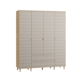 Tủ Quần Áo Tedjons - 4 Cà Phê Sữa