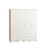 Tủ Quần Áo Tedjons Leaf - 4 Trắng