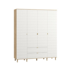 Tủ Quần Áo Tedjons Leaf - 4 Trắng