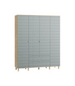 Tủ Quần Áo Tedjons Leaf - 4 Xanh Dương Nhạt