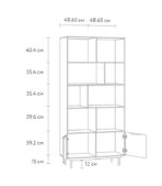 Kệ Trang Trí Levante Xám - Ảnh 9