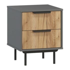 Tủ Đầu Giường Levante Xám Chì - 1